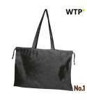 Ekološka torba od pamuka s zatvaračem Bedford 180 g/m², crno, EG622103