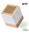 Altoparlante wireless in canapa biologica 3W, dettagli in legno, misto, V1122-00
