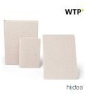 ORGANIC SOFT, A6 Notizbuch mit flexiblem Cover aus organischem Elefantenmaterial (80%), natürlich, 93291-150