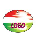 Art.14 Car air freshener with print. Shape ellipse: approx. 70 mm. Classic quality.