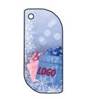 Art.18 Car air freshener with print. Shape curved rectangle: approx. 70 mm. Classic quality.