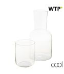 Palmer, set di caraffa e bicchieri, transparent, AP812439-01T