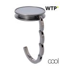 Paris, magnetic bag hanger, silver, AP873023
