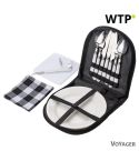 Picknick-Set, Schwarz, V1746-03