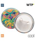 PinBadge Mini, značka s sponko, white, AP718215