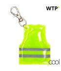 Pit Lane, mini gilet riflettente portachiavi, yellow, AP811401