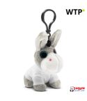 Asino di peluche, appendino | Boe, grigio, HE778-19