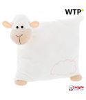 Pecora di peluche, cuscino | Sophie, bianco, HE685-02