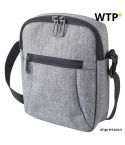 Polyester shoulder bag Caden, grey, 709506-003999999