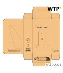 Pythagoras Powerbank Bamboo 10000 mAh. 15W, naravna, APW004-160