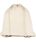 100% Baumwolle (110 gr/m²) Rucksack, Q24088