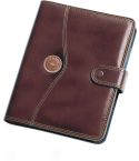 Agenda organizer grande in PU, marrone, Q24102