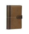 PU A6 organizer agenda, brown, Q24111