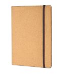 Cork notebook with wireless charger, natural, Q24119