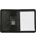 PVC clipboard folder, black, Q24137
