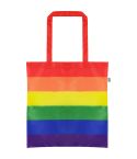 Rainbow 210D RPET vrećica za kupovinu, razne boje, Q24285
