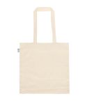 Torba za kupovinu prirodne boje od 100% organskog pamuka (140 gr/m²), prirodni, Q24290