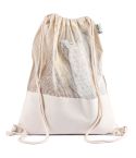 Prirodni ruksak od 100% organski pamuk (300 gr/m²), prirodni, Q24334