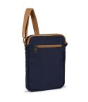 Vintage shoulder bag in polycotton canvas, Q24353