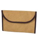 Vintage polycotton canvas document holder, Q24388