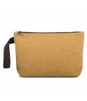 Vintage polycotton canvas beauty case, Q24389