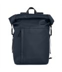 Roll-up PU 15 laptop rucksack, Q24391