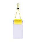 Water proof touch screen mobile phone holder in PVC and polyester, Q24428