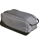 Borsa porta scarpe in poliestere e ripstop, grigio, Q24463