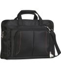 Borsa per computer in poliestere 1680D, nero, Q24528