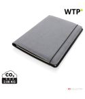 Portfolio A4 in pelle riciclata, grigio, XDP774.192