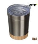 Tazza in Acciaio Riciclato Torino 300 ml, grigio, EG438907
