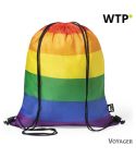 RPET drawstring bag, mixed, V1108-99