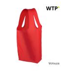 Borsa da shopping pieghevole in RPET | Damian, rosso, V0751-05