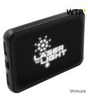 RPET prenosna baterija 5000 mAh | Suzanne, črna, V7967-03
