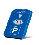 Disco orario in plastica, blu reale, S26182