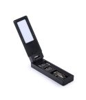 Set di attrezzi con torcia ricaricabile in plastica e metallo, S26199