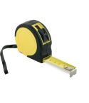 Metro da 5 metri in plastica e gomma, giallo, S26205