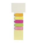 Papierklebe-Lesezeichen Set, verschiedene Farben, S26470