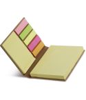 Notizbuch aus recyceltem Karton, verschiedene Farben, S26480