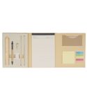 Set aus recyceltem Karton Notizblock, natürlich, S26497