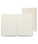 Quaderno B5 con copertina morbida e carta velina, naturale, S26528