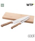 Sanjo, bamboo knife set, natural, AP808036