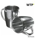 Set aus 2 Tassen 200 ml, Silber, V4543-32