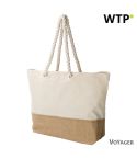 Shopping bag, beige, V1599-25