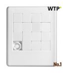 Puzzle scorrevole Haro, bianco, EG017806