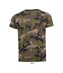 SOLS CAMO MEN - ROUND COLLAR T-SHIRT, EGSO01188