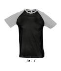 SOLS FUNKY - Herren T-Shirt mit 2-farbigen Raglanärmeln, EGSO11190