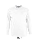 SOLS MONARCH - MENS ROUND COLLAR LONG SLEEVE T-S, EGSO11420
