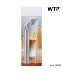 Straw in acciaio inossidabile Rudy, argento, 8236-032999999