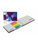 Set of self-adhesive notes in hard cover WTP126